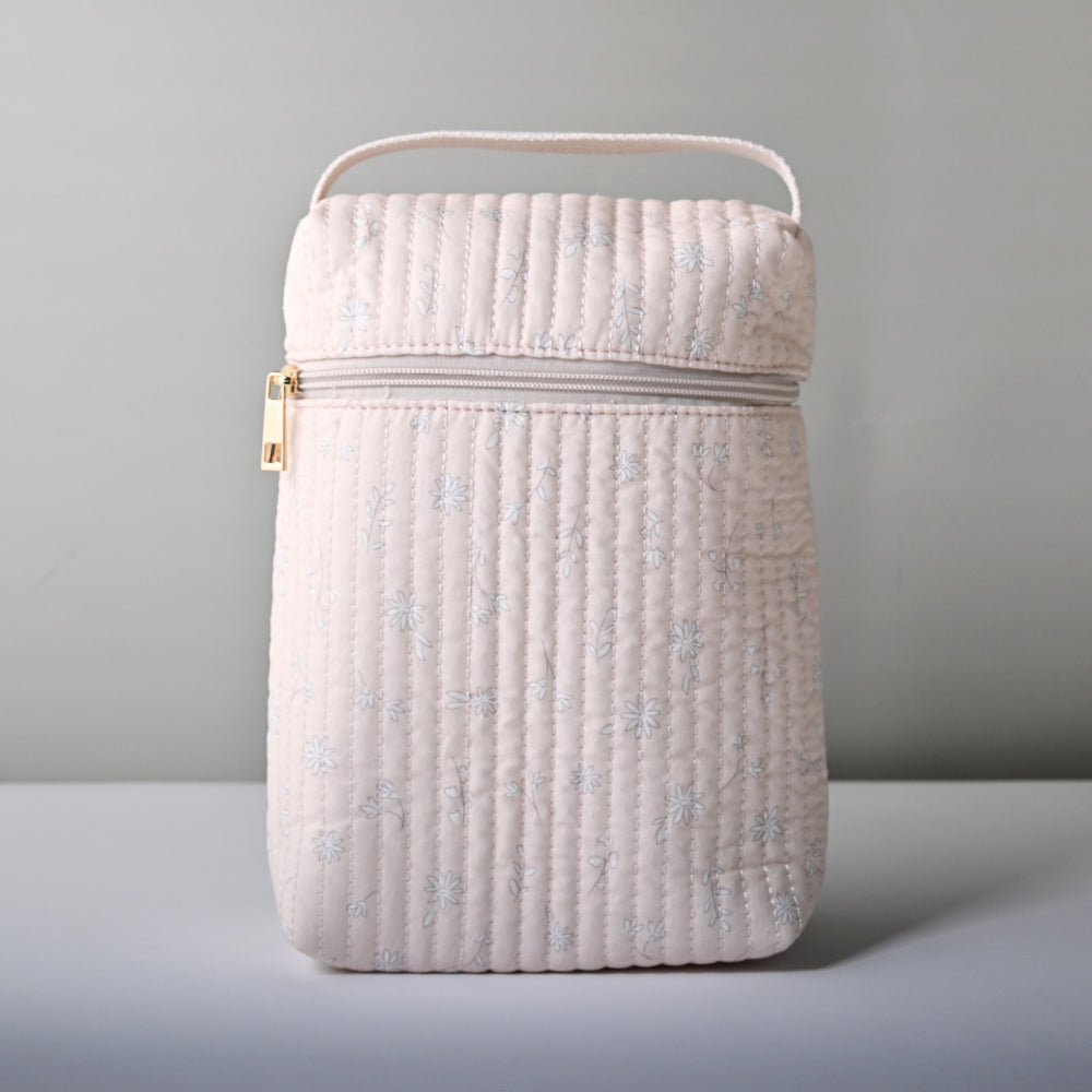 Tiny Orchard Quilted Nappy Bag - DITSY FLORAL